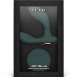 Lelo Hugo 2 Remote von der Seite fotografiert, gebogene Form im Detail