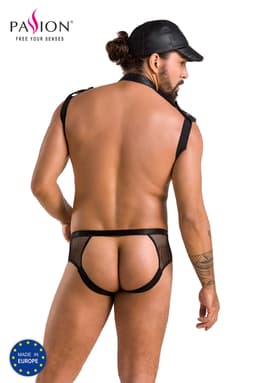 Passion John Herren-Dessous-Set am männlichen Model, Rückansicht