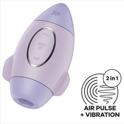 Satisfyer Mission Control im Größenvergleich mit der Hand zur Einschätzung der Maße