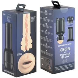 Verpackung des Kiiroo Feel Stroker Mouth Masturbators mit Produktabbildung