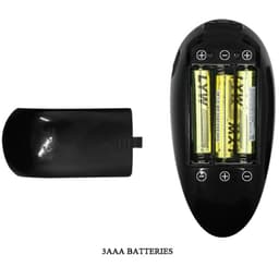 Baile Thunder Up Vibrator, Nahaufnahme des Bedienelements an der Basis zur Steuerung der Intensität