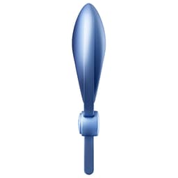 Satisfyer Sniper von der Seite mit Klitorisstimulator im Detail