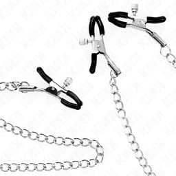 Verpackung der Kink dreifachen Nippel- und Klitorisklemmen Modell 0
