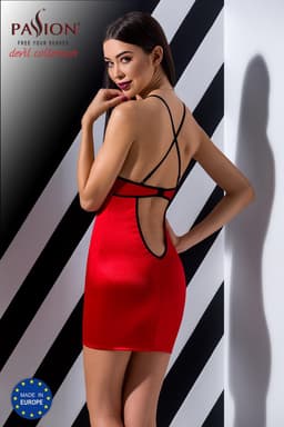 Passion Chemise Nahaufnahme der Spitzen- und Stoffstruktur – Passion Devil Collection