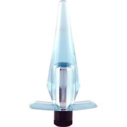 Seven Creations kompakter Analplug-Vibrator in Gesamtansicht mit schlankem Schaft und Basis