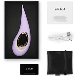 LELO Dot mit Bedienelementen in Nahaufnahme, mit erkennbarer Formgebung