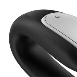 Satisfyer Double Fun – Paarvibrator mit App und Fernbedienung – Schwarz, Ansicht 15