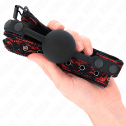 Kink Ballknebel, Größenvergleich mit 4 cm Durchmesser – zusätzliche Detailansicht des Produkts