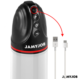 JamyJob Xpand, USB-Ladeanschluss im Detail in Produktfotografie