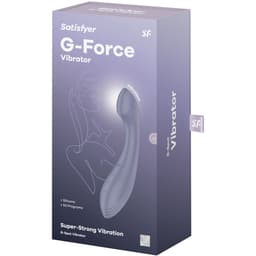Originalverpackung des Satisfyer G-Force mit Produktabbildung