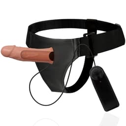 Harness Attraction Hollow-Strap-on – Modellserie – Gregory – mit Vibration (16,5 cm / Ø 4,3 cm), Ansicht 17