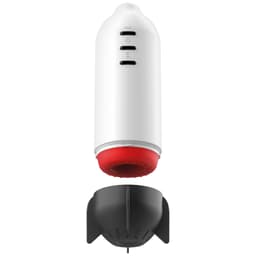 Jamyjob Rocket Masturbator von oben mit sichtbarer Öffnung fotografiert