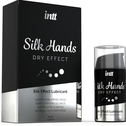 INTT Silk Hands Silikon-Gleitgel, Detailansicht des Verschlusses