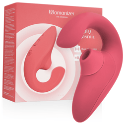Womanizer Blend – Rabbit-Vibrator mit Pleasure Air und G-Punkt-Vibration – Rosé, Ansicht 15