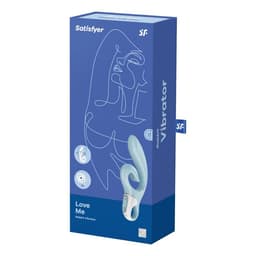 Bedienelemente des Satisfyer Love Me im Detail, Produktfoto vor neutralem Hintergrund