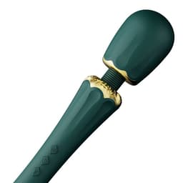 Zalo Kyro – Wiederaufladbarer Zauberstab-Vibrator – Grun, Ansicht 18