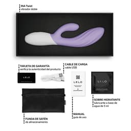 Lelo Ina Twist mit Smartphone und LELO-App in Studioaufnahme