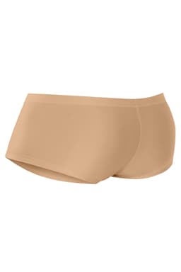 Cut4Men Hipster-Slip aus Mikrofaser in Sandgold, seitliche Ansicht im Ganzen