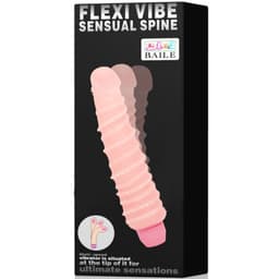Baile Flexi Vibe Spiralvibrator, Gesamtansicht auf hellem Hintergrund