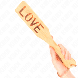 Kink Bambus-Paddle Love, Gesamtansicht des kompletten Paddles