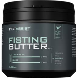 Cobeco Fist Assist Butter Gleitmittel, Tiegel 500 ml
