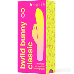 B Swish Bwild Bunny Infinite Rabbit-Vibrator, Ansicht der Bedienelemente