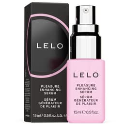 Verpackung des Lelo Pleasure Serums mit Produktinformationen