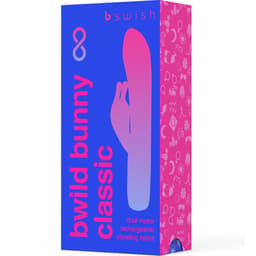 B Swish Bwild Bunny Infinite – Rabbit-Vibrator – Blau, Ansicht 9