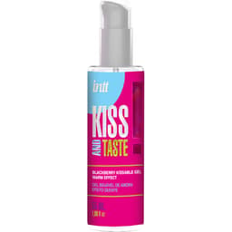INTT Releases küssbares Wärmegel mit Brombeergeschmack, Flasche mit 55 ml, Gesamtansicht
