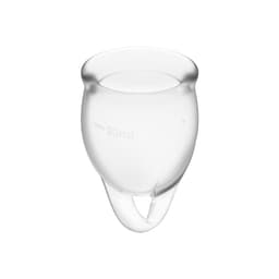 Satisfyer Feel Confident Tasse im Größenvergleich zur Hand