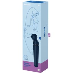 Satisfyer Planet Wand-er mit magnetischem USB-Ladekabel am Ladekontakt