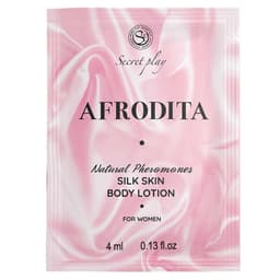 Secretplay Silk Skin Afrodita Körperlotion, Monodose 4 ml, Gesamtansicht