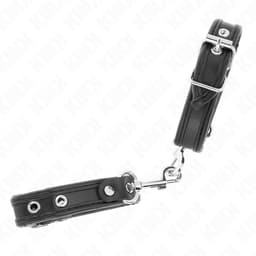 Kink Mini-Armbänder mit Nieten mit Verstellbereich 16 bis 22 cm, Größenverhältnis erkennbar
