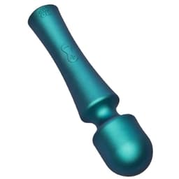 Romp Presto Klitorisvibrator in Grün, seitliche Ansicht mit ergonomisch geformtem Griff