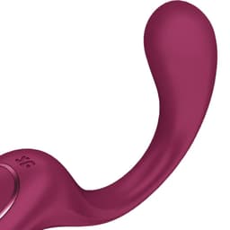 Verpackung des Satisfyer G for Goddess 2 Rabbit-Vibrators in Bordeaux