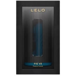 Lelo F1S V3 Masturbator von der Seite, Aluminiumgehäuse und Bedientasten im Detail
