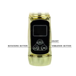 Batteriefach des Baile Rabbit Siberia Passion Gold, deutlich sichtbare Struktur