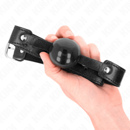 Kink Ballknebel, Größenvergleich mit 4 cm Durchmesser – zusätzliche Detailansicht des Produkts