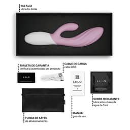 Lelo Ina Twist – App-gesteuerter Doppelvibrator für G-Punkt und Klitoris – Rosa, Ansicht 16