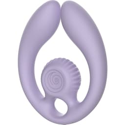 Snail Vibe Gizi Duo, Detailaufnahme des Finger-Lock-Griffs am Korpus