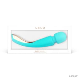Lelo Smart Wand 2 Bordeaux, Seitenansicht des extraweichen Silikonkopfs