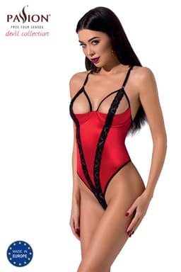 Passion Stringbody von hinten, Hakenverschluss sichtbar – Passion Devil Collection