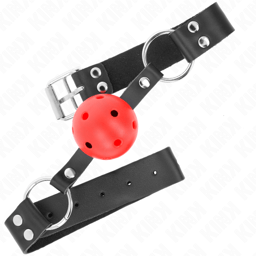 Kink Ballknebel, Rückansicht des verstellbaren Gurts – zusätzliche Detailansicht des Produkts