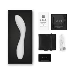 Verpackung des Lelo Mona Spectra Intim-Massagegeräts in Studioaufnahme