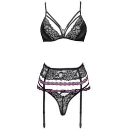 Livco Corsetti Snehana BH mit gekreuzten Trägern, Rückansicht am Körper