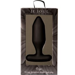 Je Joue Onyx Analvibrator in der Hand gehalten, handliches Format sichtbar