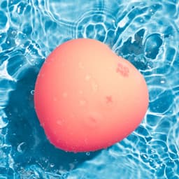 ROMP Pink Silikon-Vibrator in Pink, im Badezimmer, vollständig wasserdicht