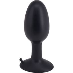 Seven Creations Roll Play Medium Analplug aus Silikon, Gesamtansicht mit breiter Basis