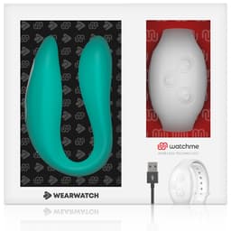 Verpackung des WearWatch Dual-Technologie Vibrators, deutlich sichtbare Struktur