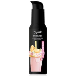 Coquette Chic Desire Premium Experience Candylicious-Gleitgel, Seitenansicht mit Etikett und Verschluss